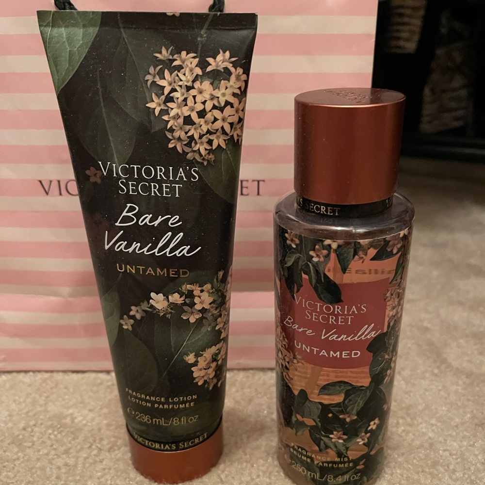 Victorias Secret mist and lotion